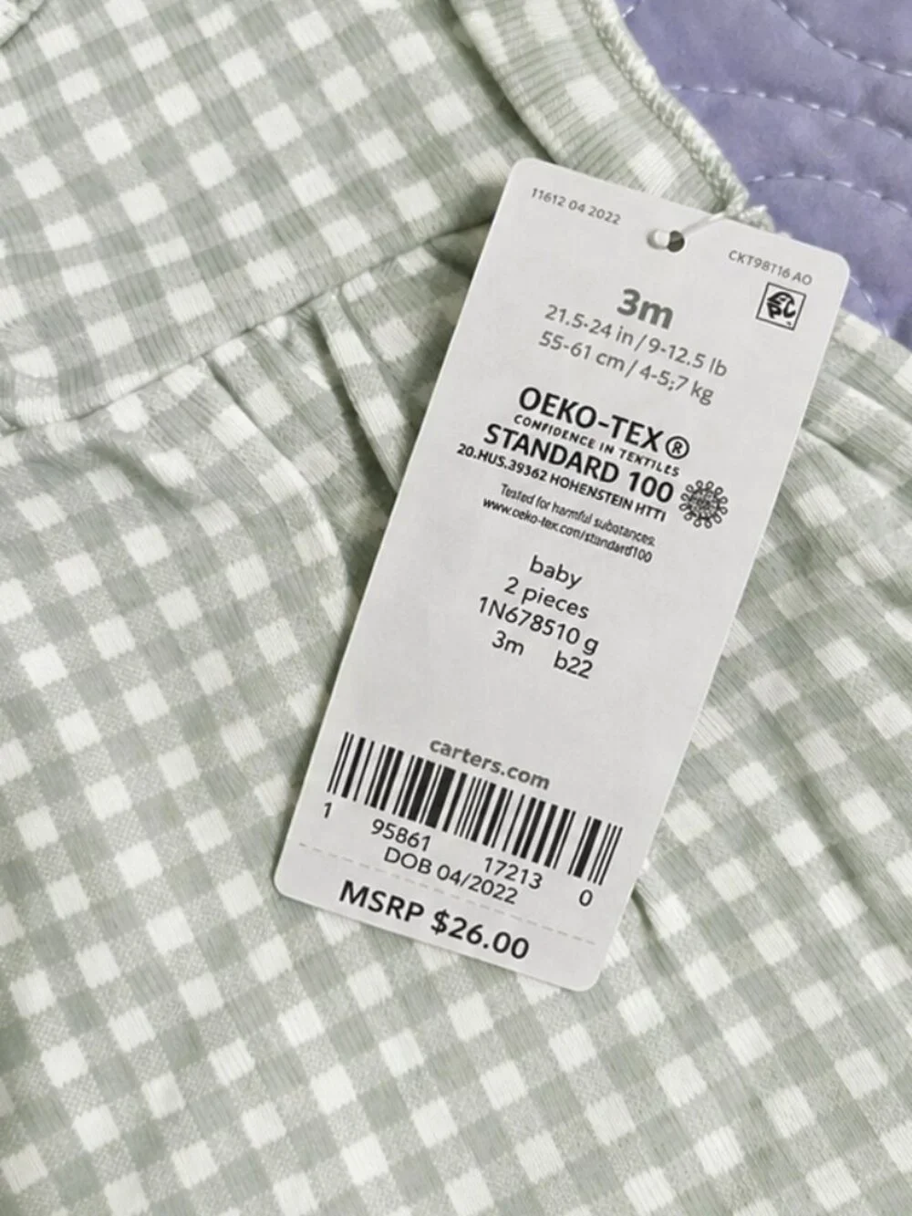 My First Love By Carters comfort bodysuit